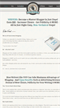Mobile Screenshot of blogging-writers.com